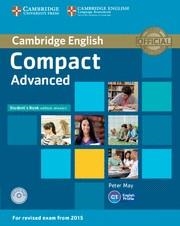 COMPACT ADVANCED STUDENT'S BOOK WITHOUT ANSWERS WITH CD-ROM | 9781107418080 | MAY,PETER | Llibreria Online de Tremp