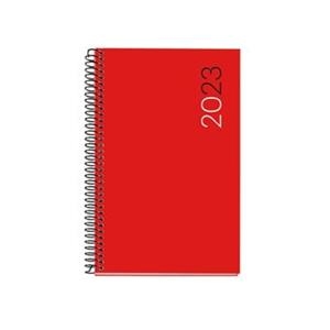AGENDA 2023 ESPIRAL ACTIVA SETMANA VISTA CITY VERMELL | 8422593384916 | Llibreria Online de Tremp