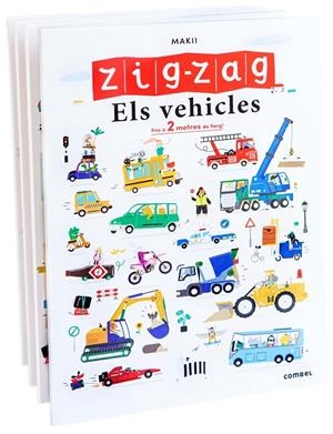 ZIG-ZAG ELS VEHICLES | 9788491018940 | MAKII | Llibreria Online de Tremp