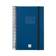 AGENDA ANUAL 2023 PAGINA DIA PETITA BLAU | 8422952350187 | Llibreria Online de Tremp