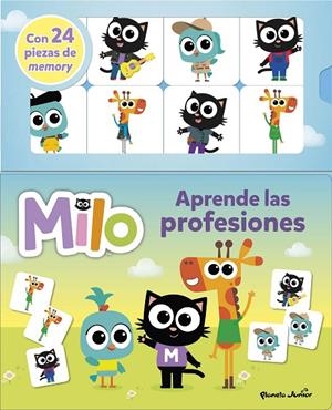 MILO. APRENDE LAS PROFESIONES | 9788408259664 | PLANETA JUNIOR, S.R.L. | Llibreria Online de Tremp