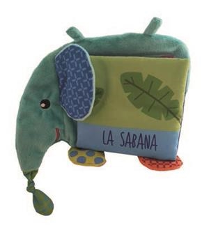SILUETAS: ELEFANTE Y SUS AMIGOS DE LA SABANA | 9788468356853 | VARIOS AUTORES | Llibreria Online de Tremp
