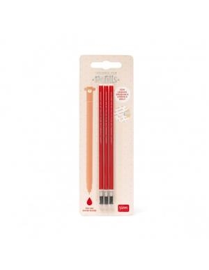 RECÀRREGA PER BOLÍGRAF DE GEL ESOBRRABLE VERMELL | 8052461965925 | Llibreria Online de Tremp