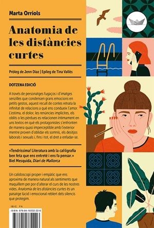 ANATOMIA DE LES DISTÀNCIES CURTES | 9788419332226 | ORRIOLS BALAGUER, MARTA | Llibreria Online de Tremp