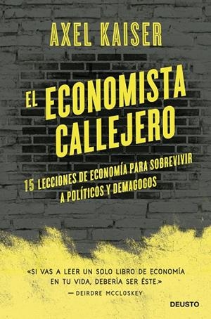 EL ECONOMISTA CALLEJERO | 9788423433674 | KAISER BARENTS-VON HOHENHAGEN, AXEL | Llibreria Online de Tremp