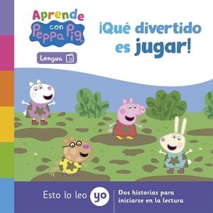 PEPPA PIG. LECTOESCRITURA - APRENDE LENGUA CON PEPPA PIG. ¡QUÉ DIVERTIDO ES JUGA | 9788448863784 | HASBRO/EONE | Llibreria Online de Tremp