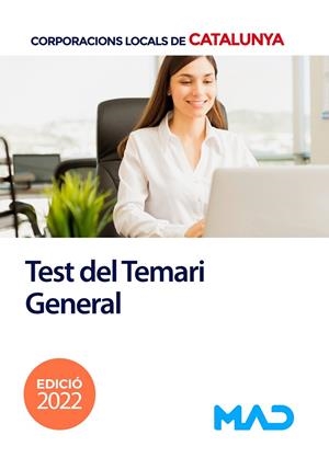 CORPORACIONS LOCALS DE CATALUNYA. TEST DEL TEMARI GENERAL | 9788414261156 | ROJO FRANCO, ENCARNA/RIERA ROCA, MAGALÍ | Llibreria Online de Tremp