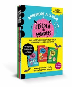 PACK APRENDRE A LLEGIR A L'ESCOLA DE MONSTRES (LLIBRES 1-3) | 9788419169990 | RIPPIN, SALLY | Llibreria Online de Tremp