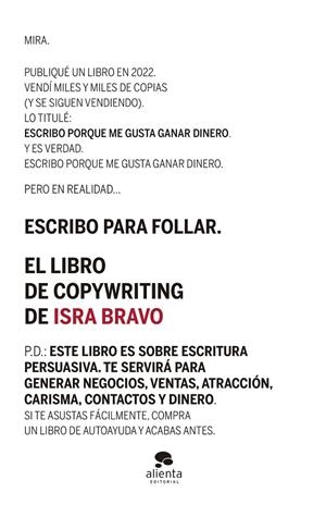 EL LIBRO DE COPYWRITING | 9788413442471 | BRAVO, ISRA | Llibreria Online de Tremp