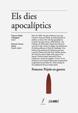 ELS DIES APOCALÍPTICS | 9788412536447 | PUJOLS MORGADES, FRANCESC | Llibreria Online de Tremp