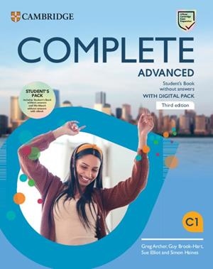 COMPLETE ADVANCED STUDENT'S PACK | 9781009162395 | ARCHER,GREG/BROOK-HART,GUY/ELLIOT,SUE/HAINES,SIMON | Llibreria Online de Tremp