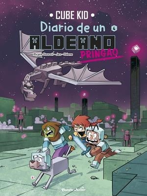MINECRAFT. DIARIO DE UN ALDEANO PRINGAO. CÓMIC 4 | 9788408266662 | CUBE KID | Llibreria Online de Tremp