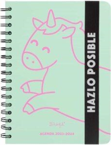 AGENDA TEEN PETITA 2023 2024 SETMANAL MINT "HAZLO POSIBLE" | 8445641033932