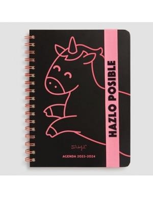 AGENDA TEEN 2023 2024 SETMANAL NEGRA" HAZLO POSIBLE" | 8445641034007