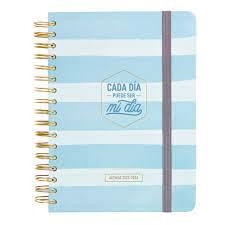 AGENDA WONDER 2023 2024 DIARIA AZUL CADA DIA PUEDE | 8445641031266