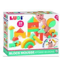 BLOCS DE CONSTRUCCIÓ 28 PECES D'ESCUMA | 3550833300916