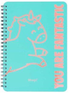 LLIBRETA A5 UNICORN MINT "YOU ARE FANTASTIC" | 8445641035103