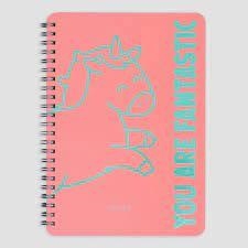 LLIBRETA A4 D'UNICORS ROSA YOU ARE FANTASTIC | 8445641035073