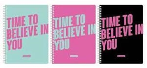 SET DE 3 LLIBRETES A5 TIME TO BELIEVE IN YOU | 8445641034779