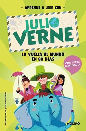 APRENDE A LEER CON VERNE - LA VUELTA AL MUNDO EN 80 DÍAS | 9788427237407 | VERNE, JULIO/GREEN, SHIA | Llibreria Online de Tremp