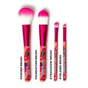 SET DE 4 PINZELLS DE MAQUILLATGE FLORS | 8054117621674