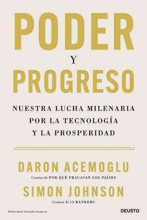 PODER Y PROGRESO | 9788423436378 | ACEMOGLU, DARON/JOHNSON, SIMON | Llibreria Online de Tremp