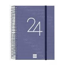 AGENDAANUAL 2024 PAGINA DIA E10 1DP BLAU | 8422952370901 | Llibreria Online de Tremp