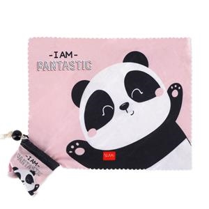 LENS AND SCREEN CLEANING CLOTH PANDA | 8053610785524 | Llibreria Online de Tremp