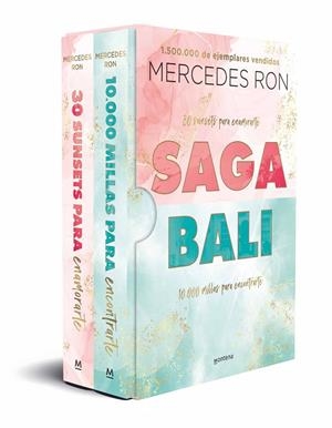 ESTUCHE SAGA BALI: 30 SUNSETS PARA ENAMORARTE | 10.000 MILLAS PARA ENCONTRARTE | 9788419848215 | RON, MERCEDES | Llibreria Online de Tremp