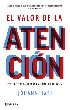 EL VALOR DE LA ATENCIÓN | 9788411001298 | HARI, JOHANN | Llibreria Online de Tremp