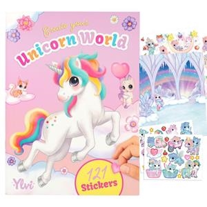 LLIBRE ENGANXINES CREATE YOUR UNICORN WORLD | 4010070663704 | Llibreria Online de Tremp