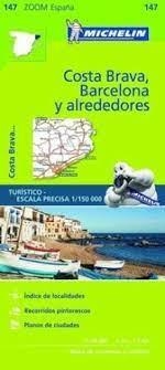 MAPA ZOOM BARCELONA Y ALREDEDORES, COSTA BRAVA 111 | 9782067262669 | Llibreria Online de Tremp