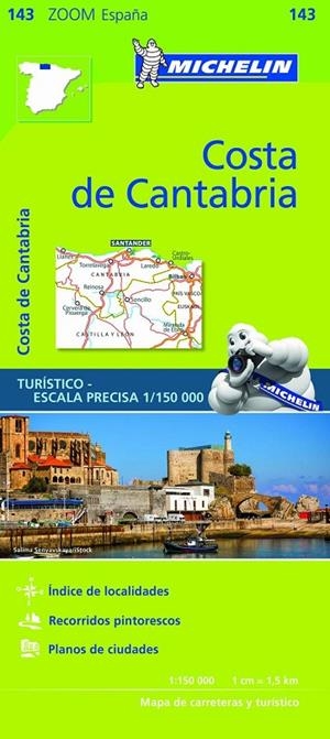 MAPA ZOOM COSTA DE CANTABRIA | 9782067218055 | VARIOS AUTORES | Llibreria Online de Tremp