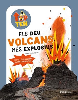 TOP TEN ELS DEU VOLCANS MÉS EXPLOSIUS | 9788419659545 | CRISTINA BANFI | Llibreria Online de Tremp