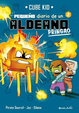 MINECRAFT. PEQUEÑO DIARIO DE UN ALDEANO PRINGAO 2 | 9788408269694 | CUBE KID | Llibreria Online de Tremp