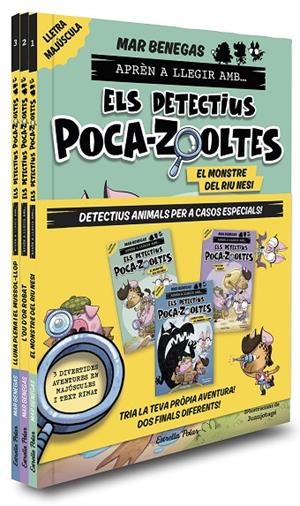 PACK APRÈN A LLEGIR AMB... ELS DETECTIUS POCA-ZOOLTES! 1-3. EN LLETRA MAJÚSCULA | 9788413897998 | BENEGAS, MAR | Llibreria Online de Tremp
