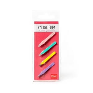 SET DE 4 MINI PINÇES BYE BYE FRIDA | 8059174831943 | Llibreria Online de Tremp
