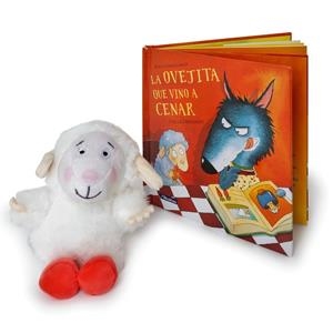 PELUCHE Y CUENTO DE LA OVEJITA QUE VINO A CENAR (LA OVEJITA QUE VINO A CENAR) | 9788448860936 | SMALLMAN, STEVE/DREIDEMY, JOËLLE