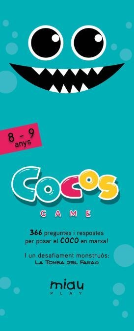 COCOS GAME 8-9 ANYS | 9788416082292 | OROZCO, MARÍA JOSÉ/RAMOS, ÁNGEL MANUEL/RODRÍGUEZ, CARLOS MIGUEL | Llibreria Online de Tremp