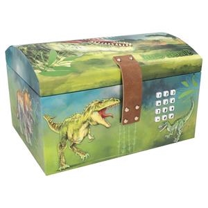 DINO WORLD COFRE DEL TRESOR AMB CONTRASENYA I SONS | 4010070631178
