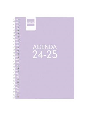 AGENDA ESCOLAR 2024-2025 CAT DP FINOCAM ESPIRAL LILA | 8422952376927 | Llibreria Online de Tremp