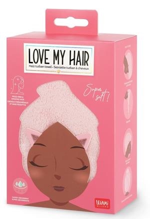 TURBANT/TOVALLOLA PEL CABELL LOVE MY HEAR | 8052694000912