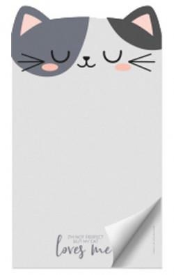 BLOC DE NOTES I'M NOT PERFECT BUT MY CAT LOVES ME! | 8059174834715