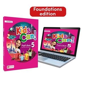 KIDS CAN! FOUNDATIONS 5 PUPIL'S BOOK: LIBRO DE TEXTO IMPRESO CON ACCESO A LA VER | 9781035131761 | SHAW, DONNA/OMEROD, MARK