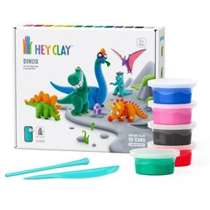 PLASTILINA INTERACTIVA DINOSAURES (15 POTS) | 4897105241652 | Llibreria Online de Tremp