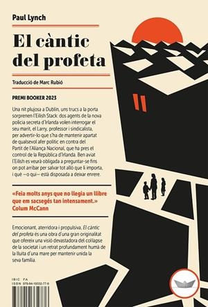 EL CÀNTIC DEL PROFETA | 9788419332776 | LYNCH, PAUL | Llibreria Online de Tremp