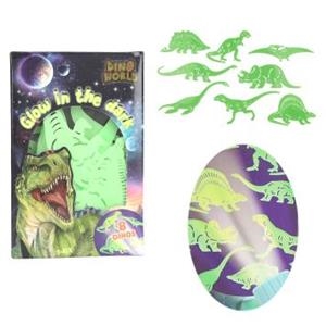 DINO WORLD ADHESIUS GLOW IN THE DARK | 4010070662561