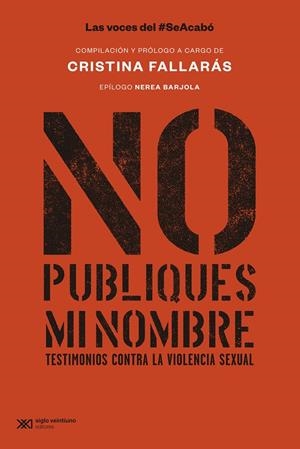 NO PUBLIQUES MI NOMBRE | 9788432321320 | FALLARÁS, CRISTINA | Llibreria Online de Tremp