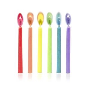 ESPELMES DE FESTA AMB FLAMES DE COLORS | 8052461969978 | Llibreria Online de Tremp
