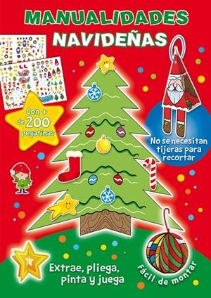 MANUALIDADES NAVIDEÑAS (200 PEGATINAS) | 9788410043350 | CORTINA, GABRIEL | Llibreria Online de Tremp